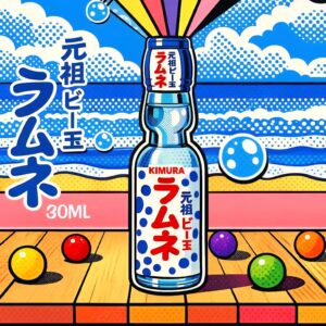 元祖 幼い頃の味 ラムネ 彈珠汽水 30ML 小煙油 菸油 電子煙油 果汁 E-JULCE E-LIQUID